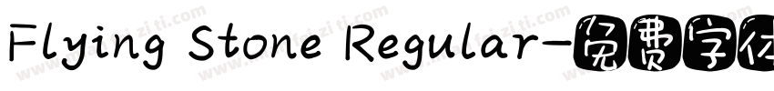 Flying Stone Regular字体转换